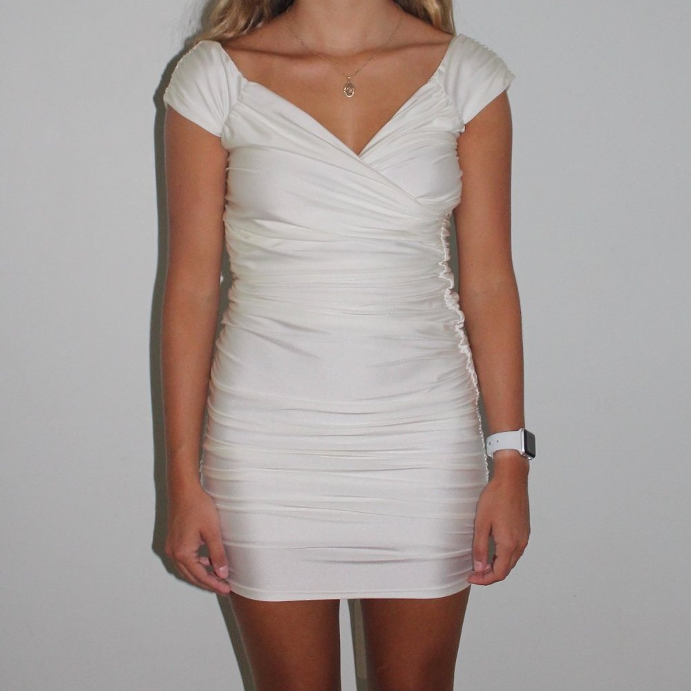 Forever 21 fitted silky dress